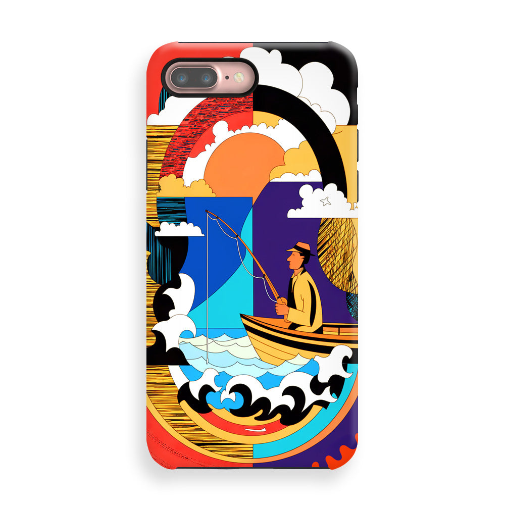 Abstact Just Fishing Phone Cases