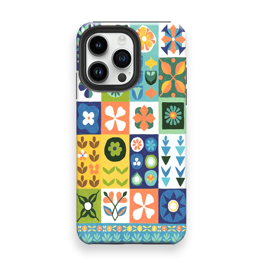 Patchwork Paradise Phone Cases