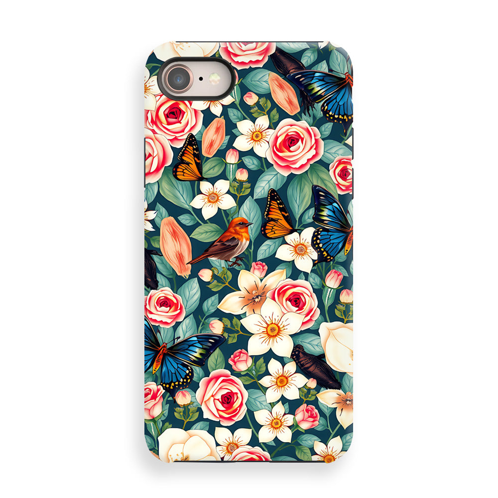 Butterfly Rose Serenade Phone Cases