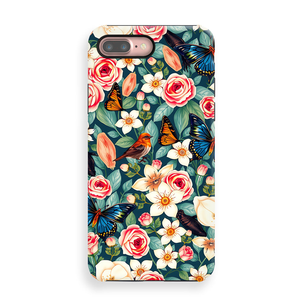 Butterfly Rose Serenade Phone Cases