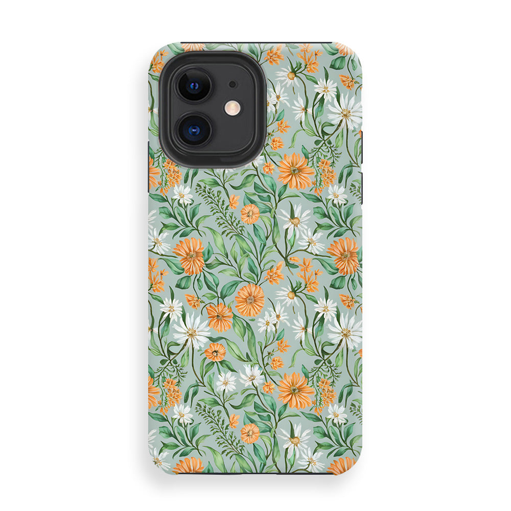 Intricate Garden Design Phone Cases