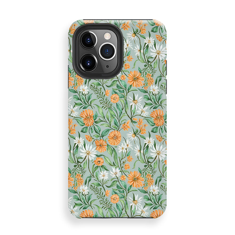 Intricate Garden Design Phone Cases