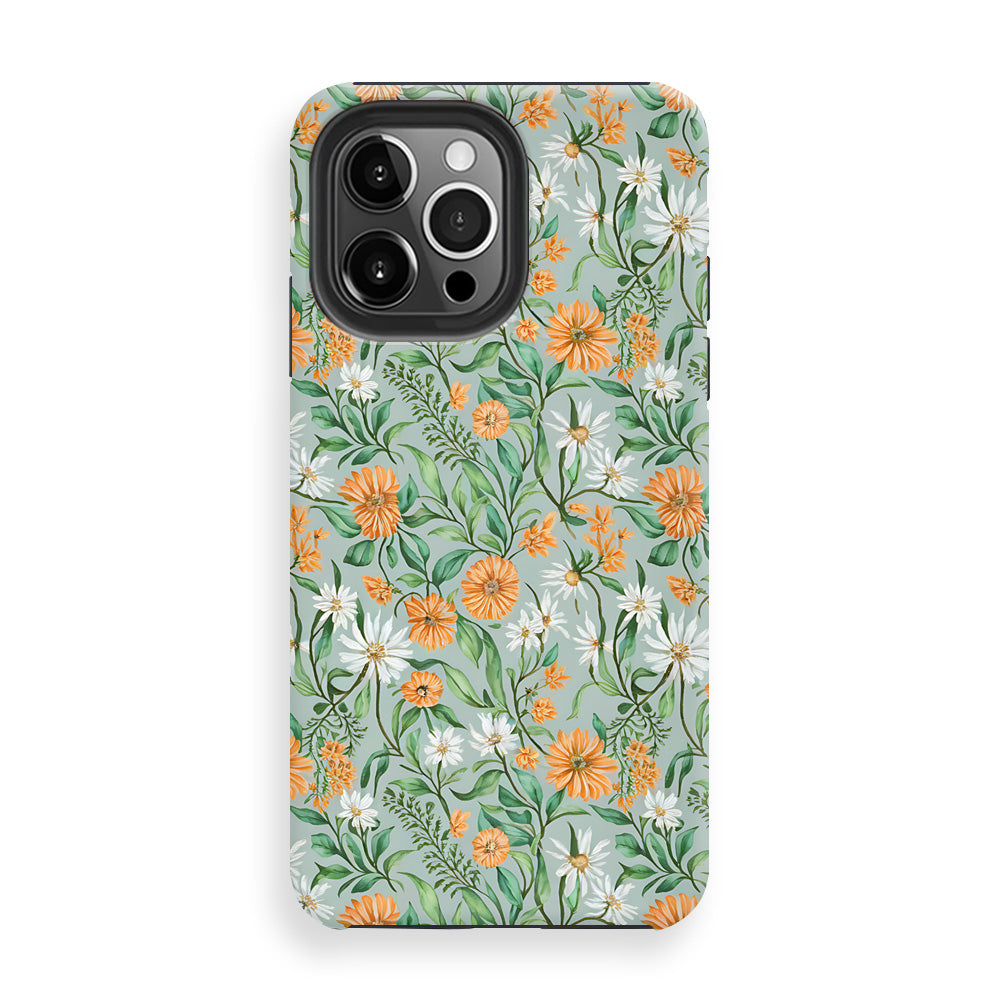 Intricate Garden Design Phone Cases