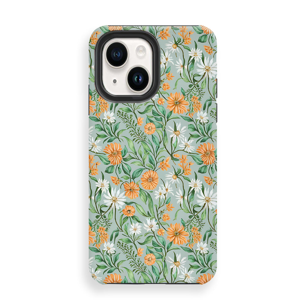 Intricate Garden Design Phone Cases