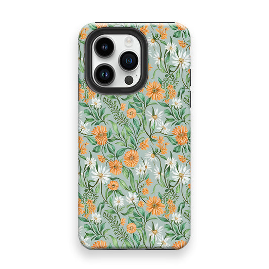 Intricate Garden Design Phone Cases