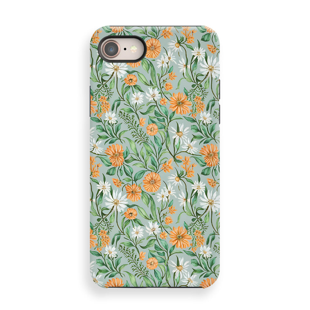 Intricate Garden Design Phone Cases