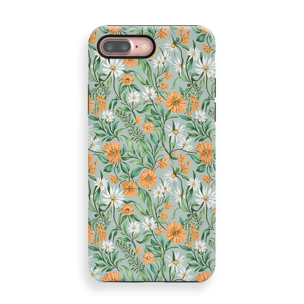 Intricate Garden Design Phone Cases