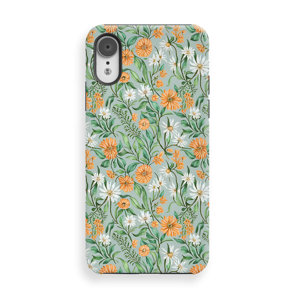 Intricate Garden Design Phone Cases