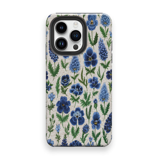 Azure Garden Tranquility Phone Cases