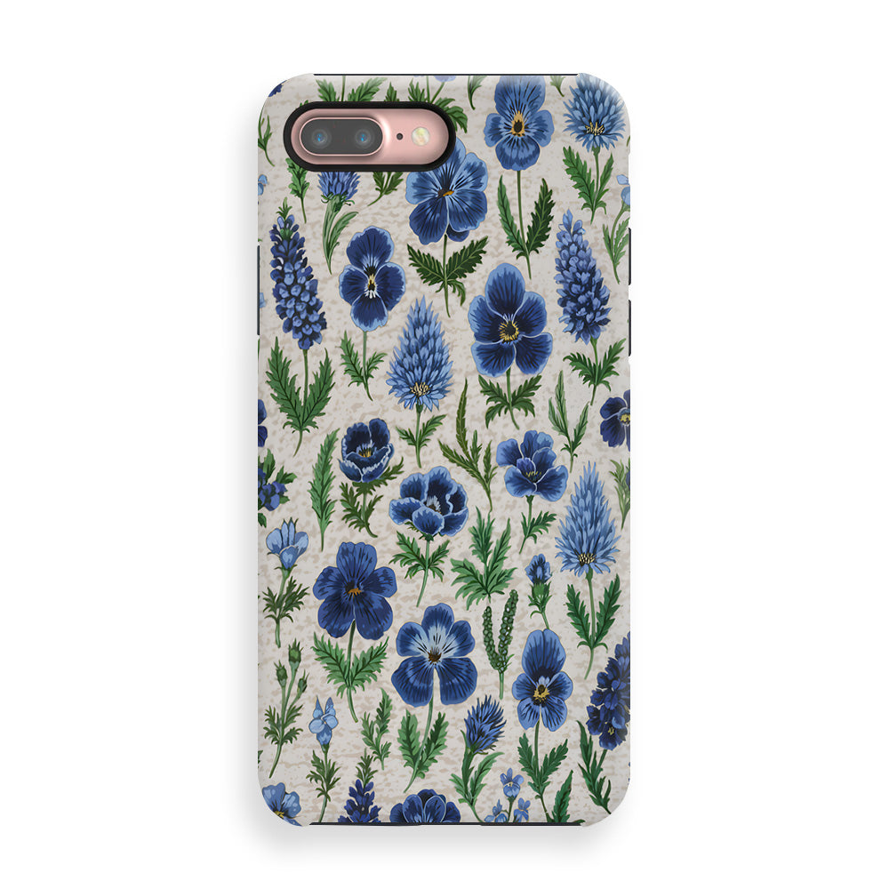 Azure Garden Tranquility Phone Cases