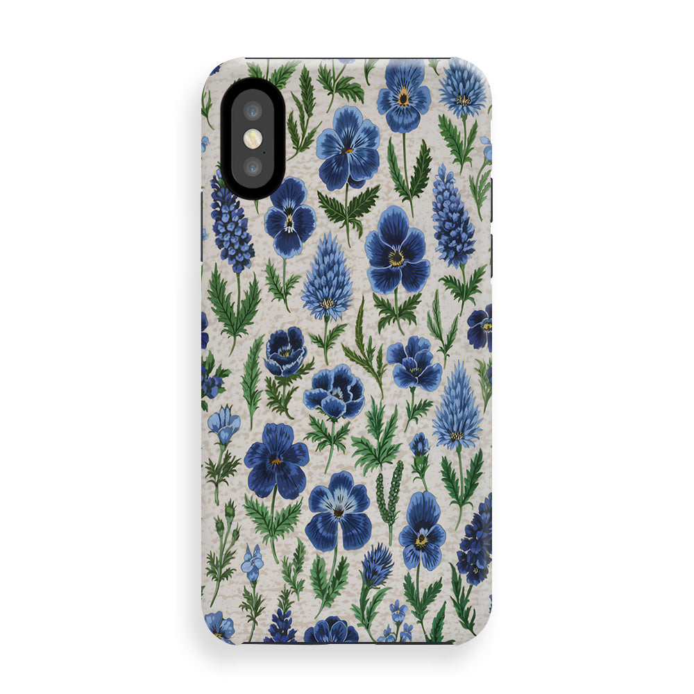 Azure Garden Tranquility Phone Cases