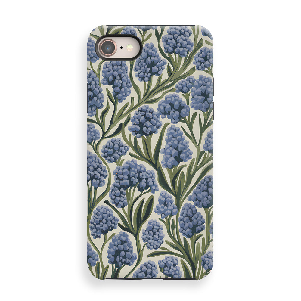 Blue Petal Harmony Phone Cases