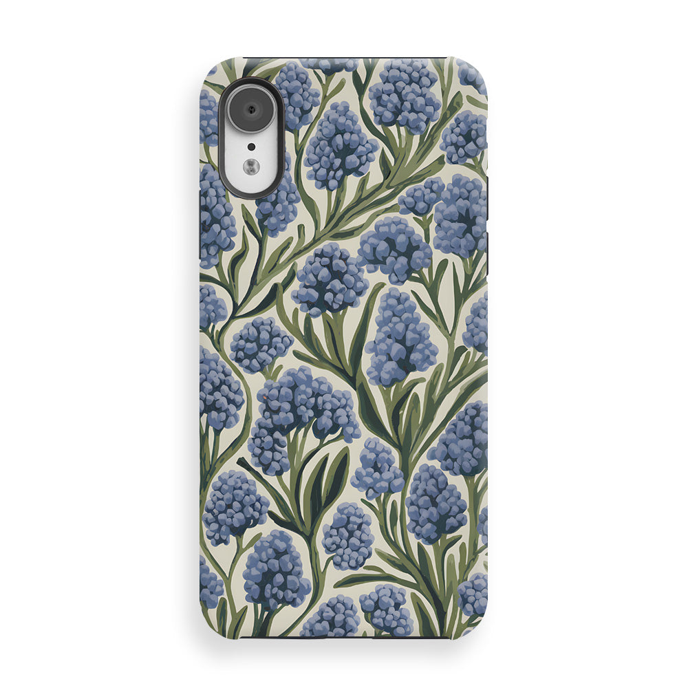 Blue Petal Harmony Phone Cases