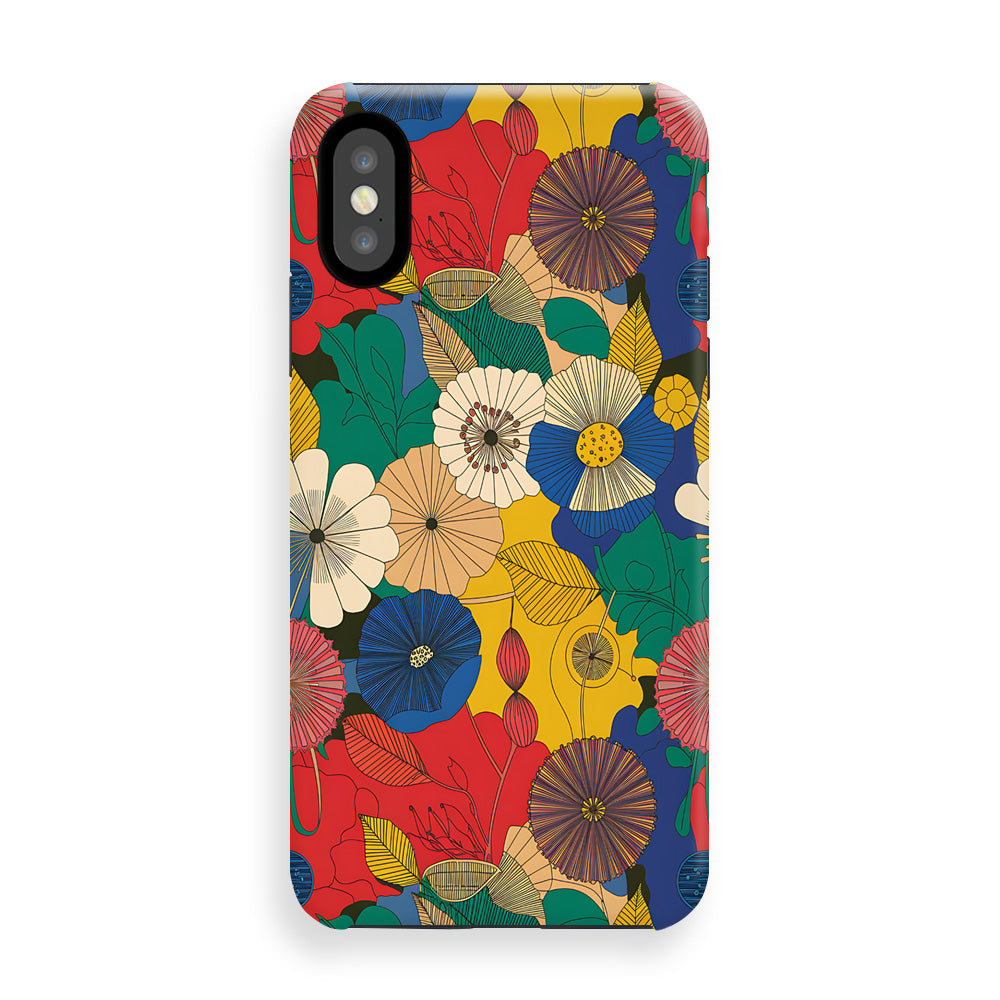 Colorburst Garden Design Phone Cases