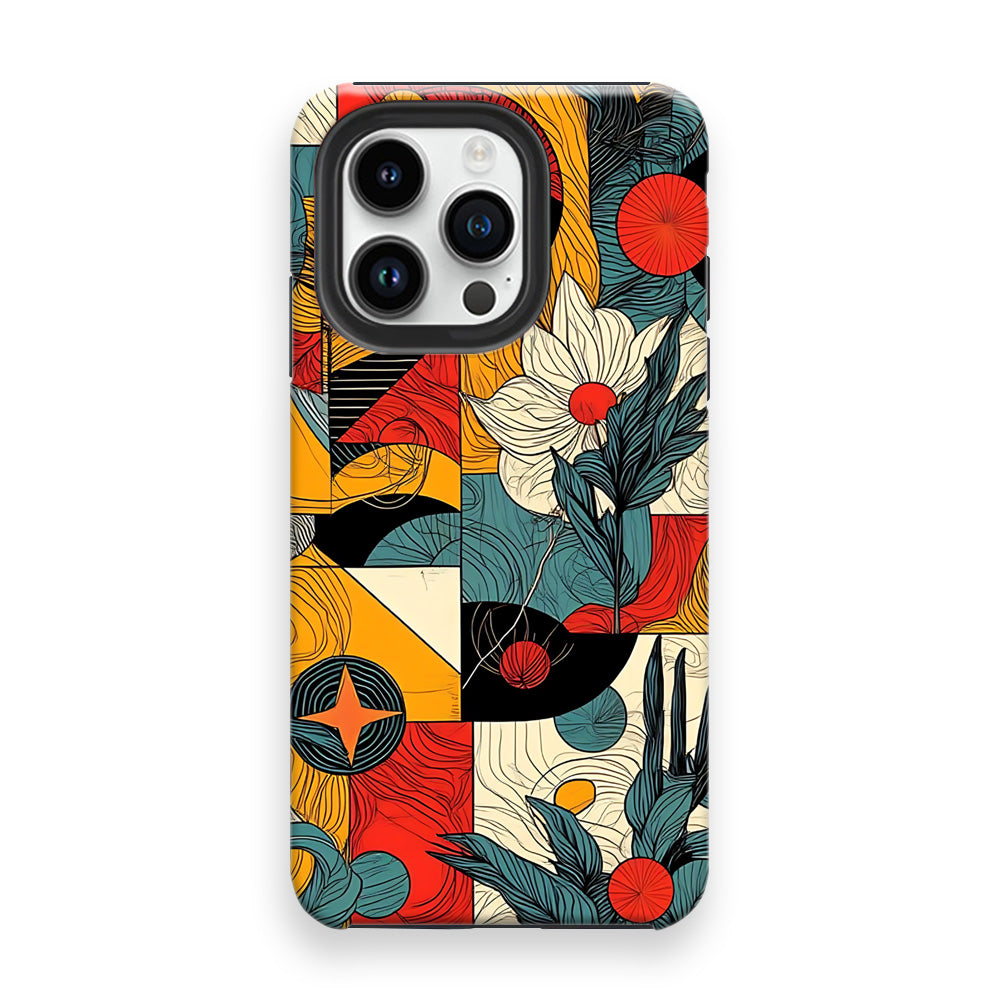 VibrantGeometricBloomphonecases