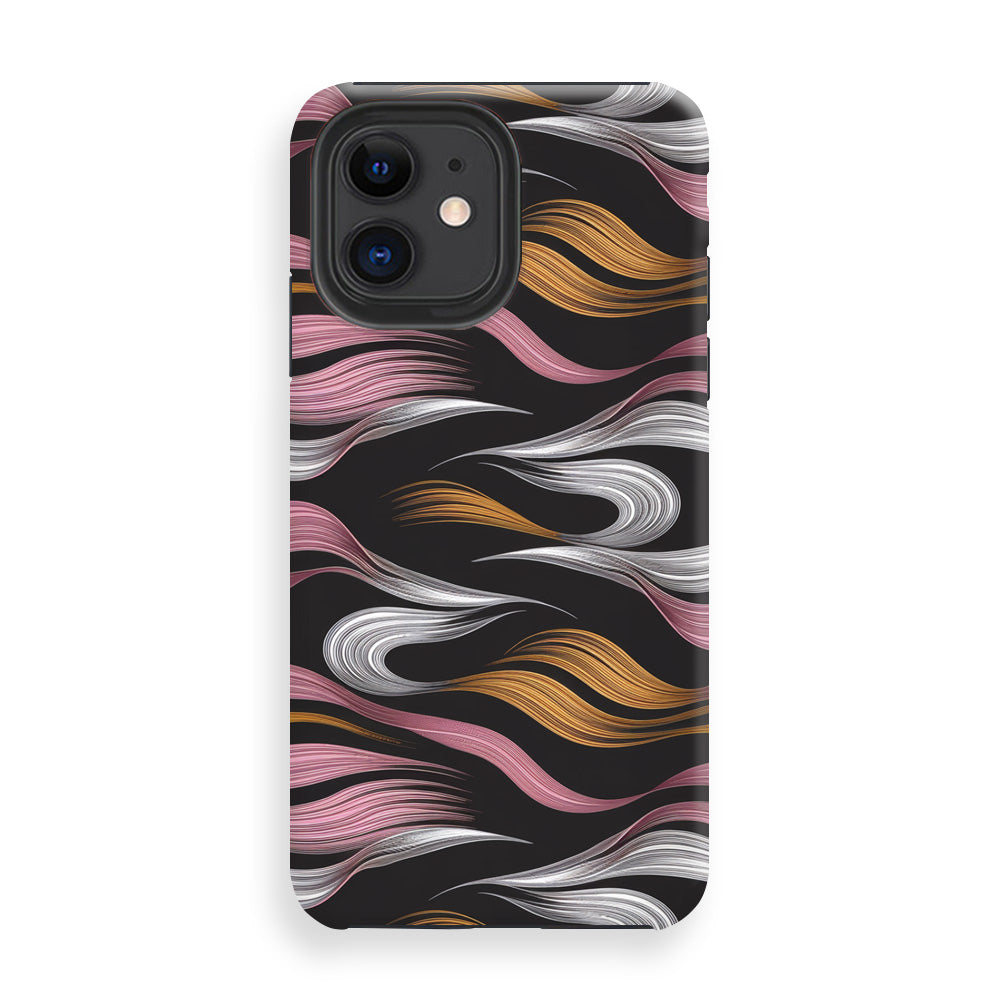 Midnight Waveflow Phone Cases