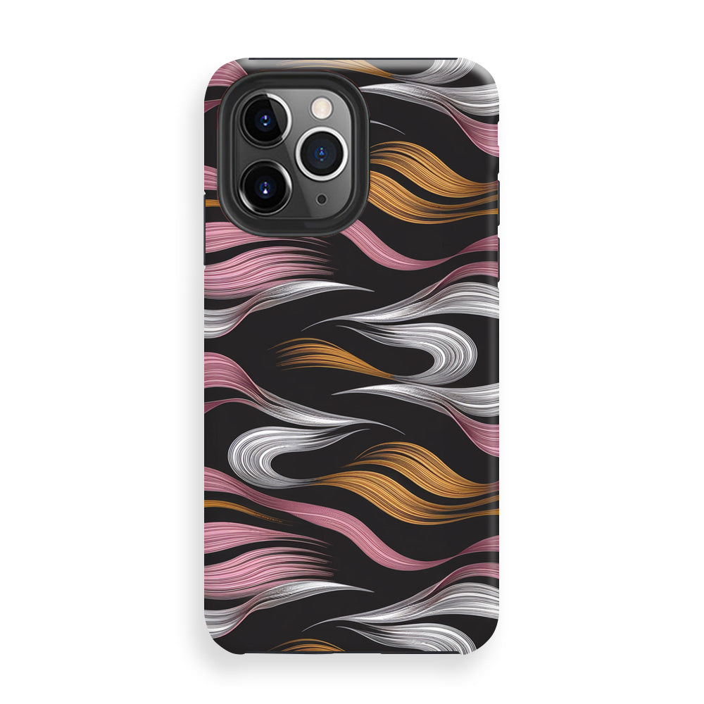 Midnight Waveflow Phone Cases