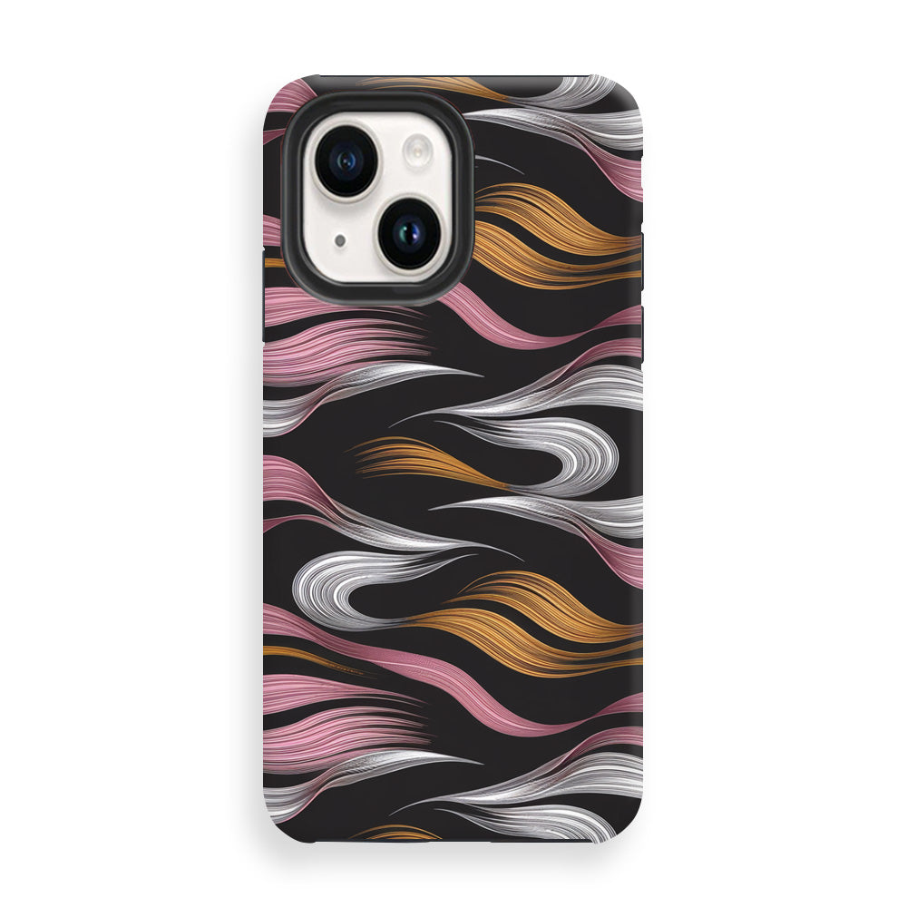 Midnight Waveflow Phone Cases