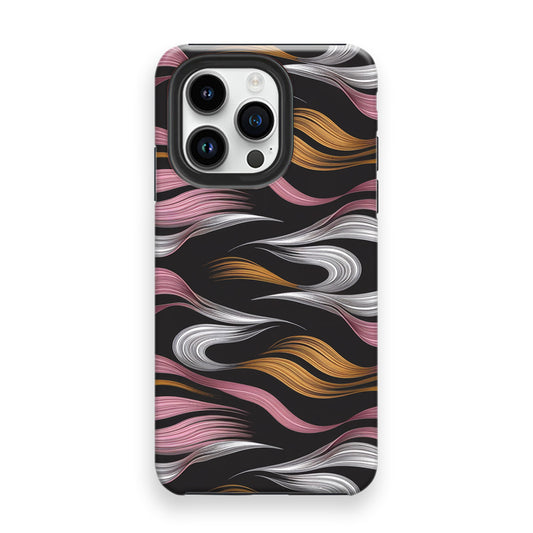 Midnight Waveflow Phone Cases