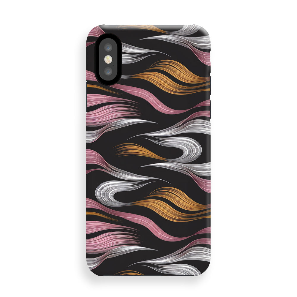 Midnight Waveflow Phone Cases