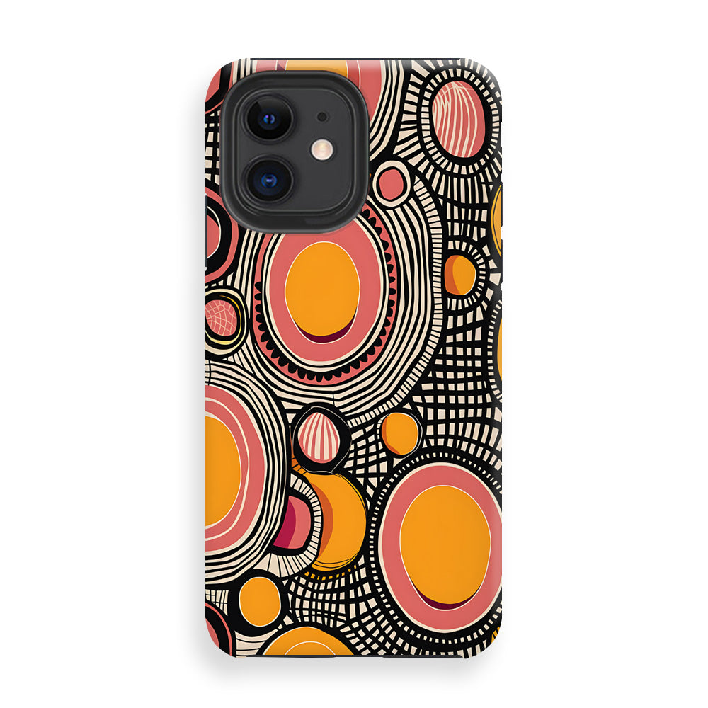 Geo Circle Intersection Phone Cases