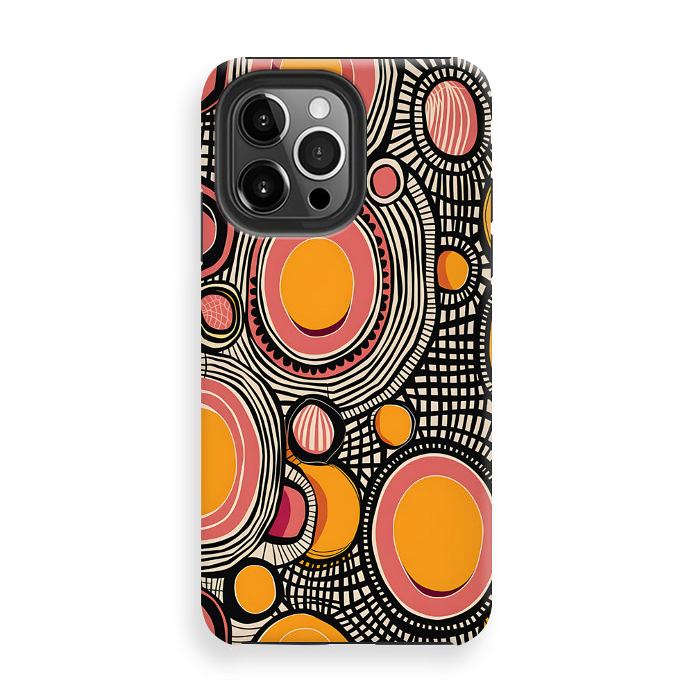 Geo Circle Intersection Phone Cases