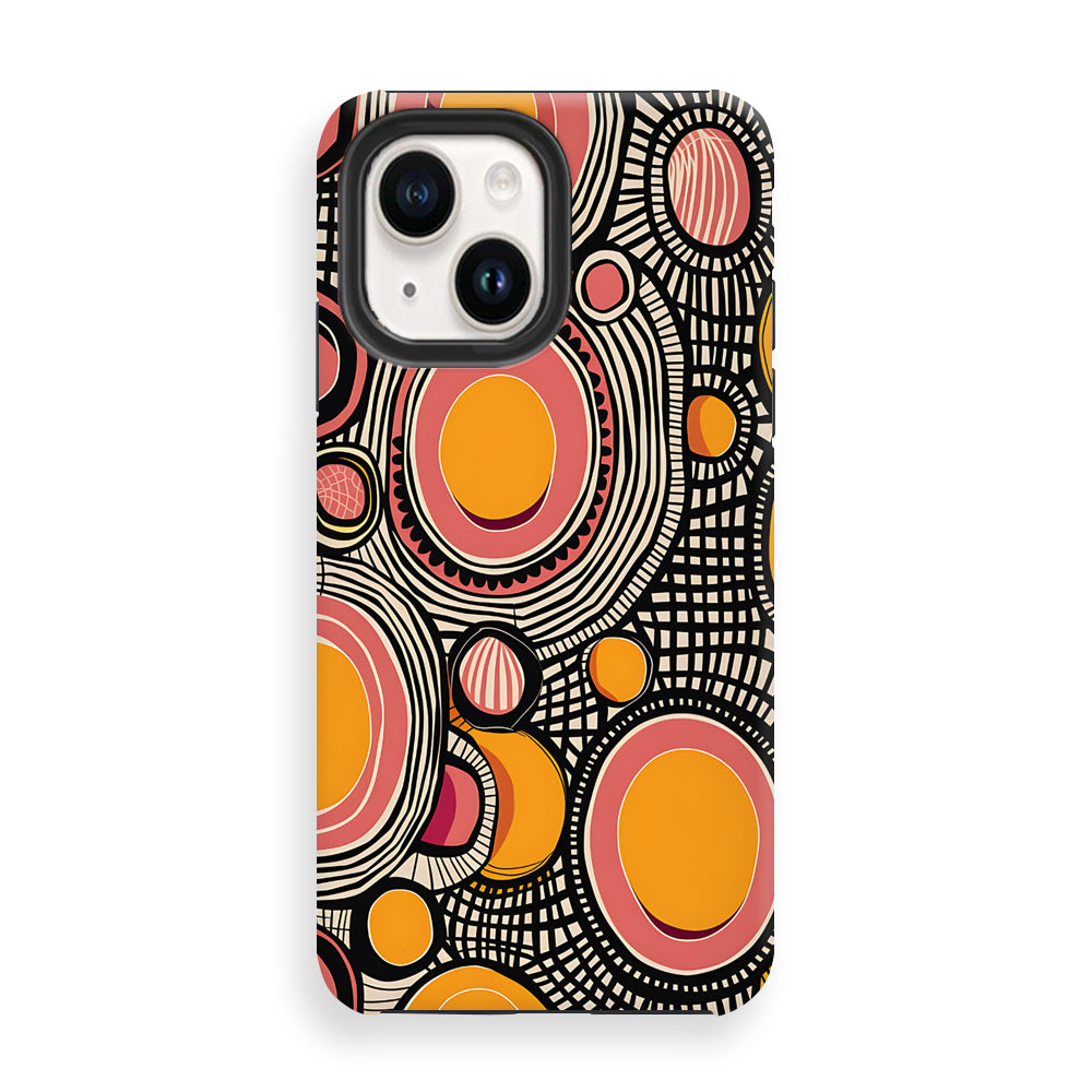 Geo Circle Intersection Phone Cases