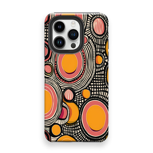 Geo Circle Intersection Phone Cases