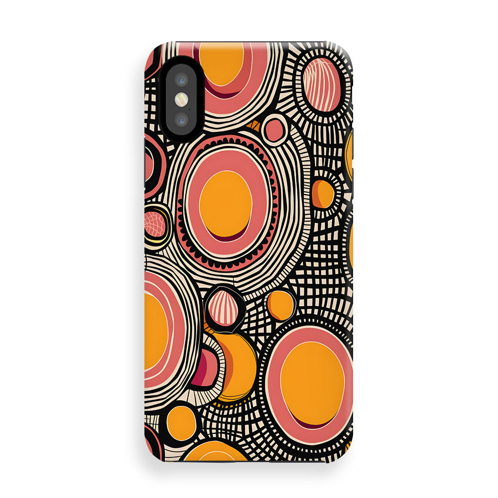 Geo Circle Intersection Phone Cases