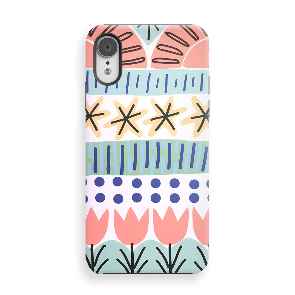 Summer Shapes Pastel Phone Cases