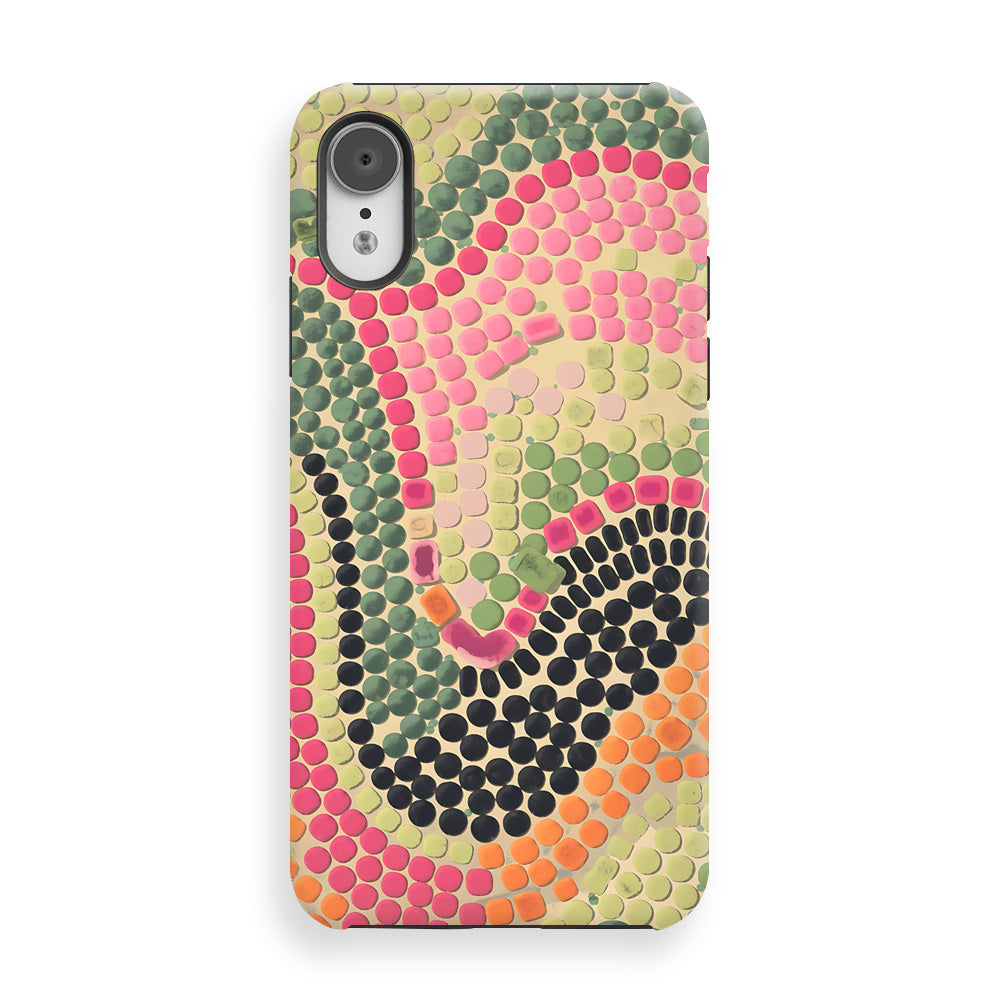 Playful Mosaic Pattern Phone Cases