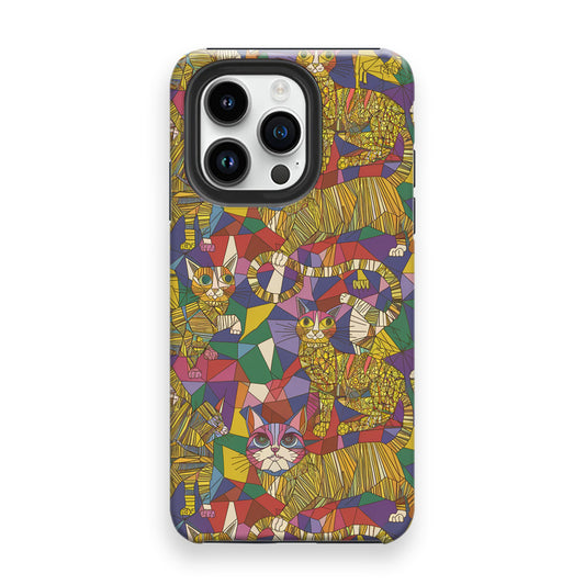 Ancient Cat Collage Phone Cases