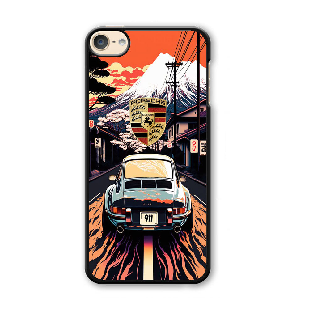 Porsche Japanese Art View iPod Touch 6 Case