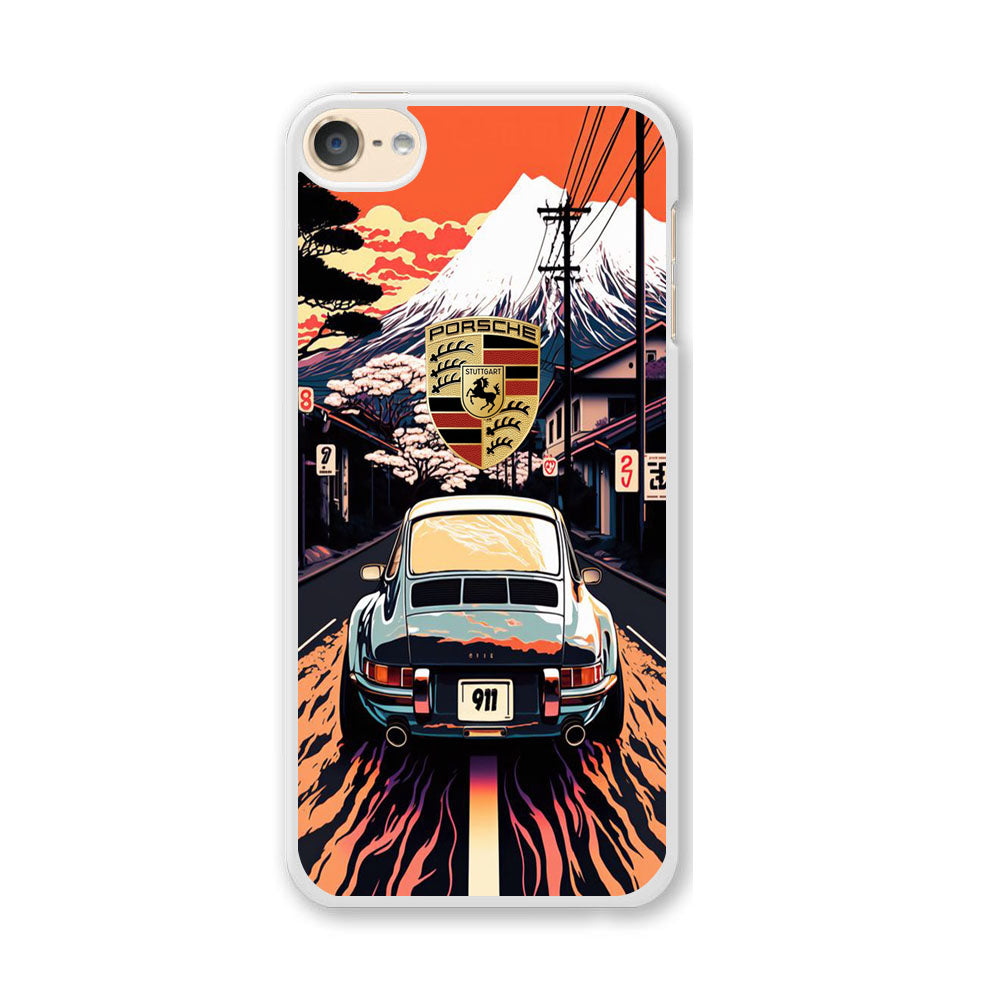 Porsche Japanese Art View iPod Touch 6 Case