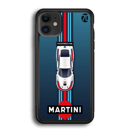 Porsche Martini Team Wall iPhone 12 Case