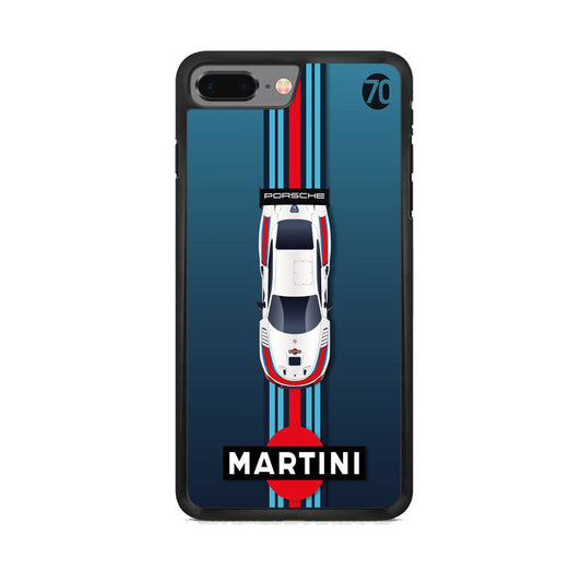 Porsche Martini Team Wall iPhone 8 Plus Case