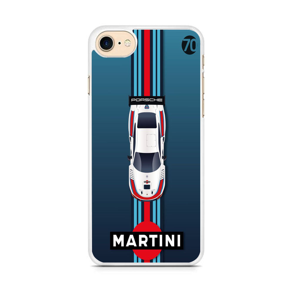 Porsche Martini Team Wall iPhone 8 Case