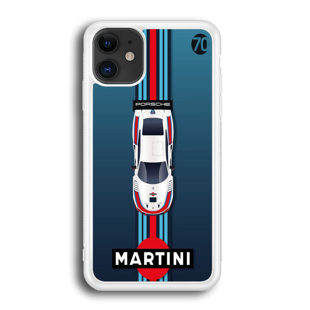 Porsche Martini Team Wall iPhone 12 Case