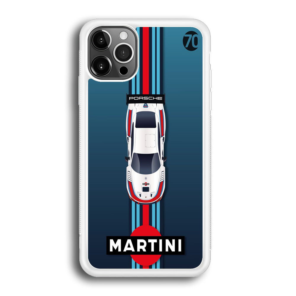 Porsche Martini Team Wall iPhone 12 Pro Max Case