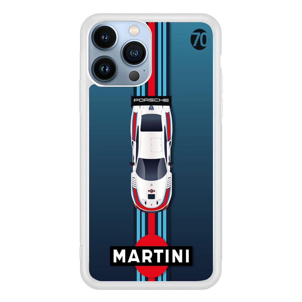 Porsche Martini Team Wall iPhone 13 Pro Case