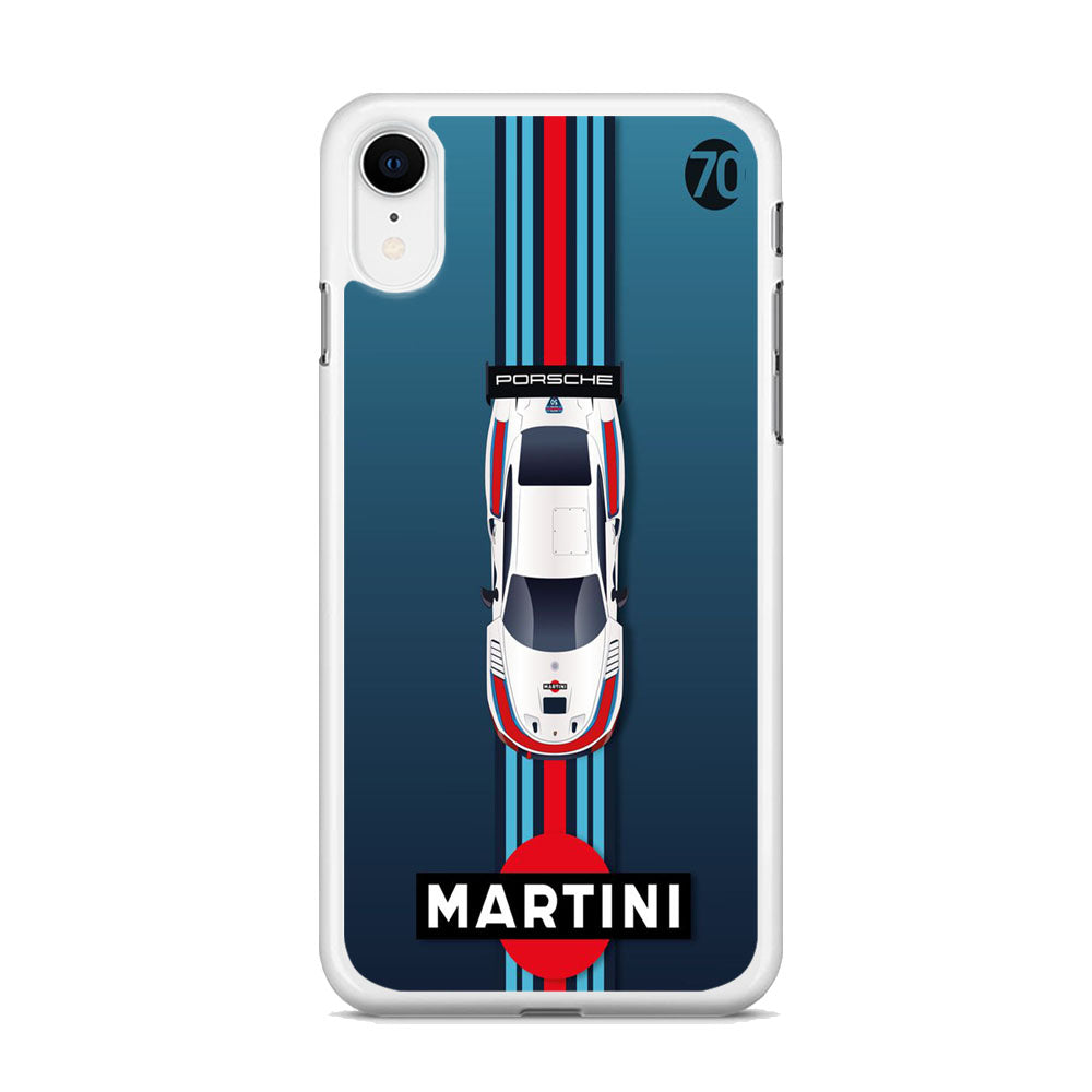 Porsche Martini Team Wall iPhone XR Case