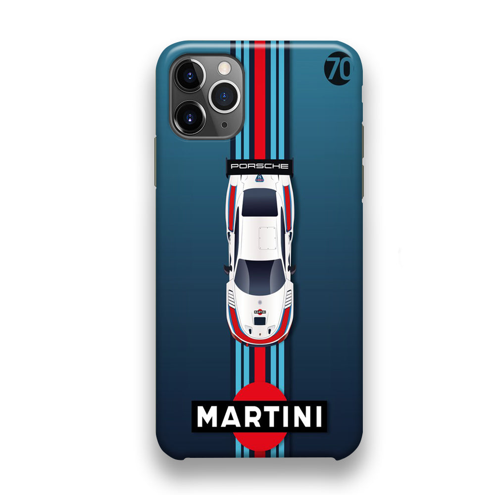 Porsche Martini Team Wall iPhone 11 Pro Max Case