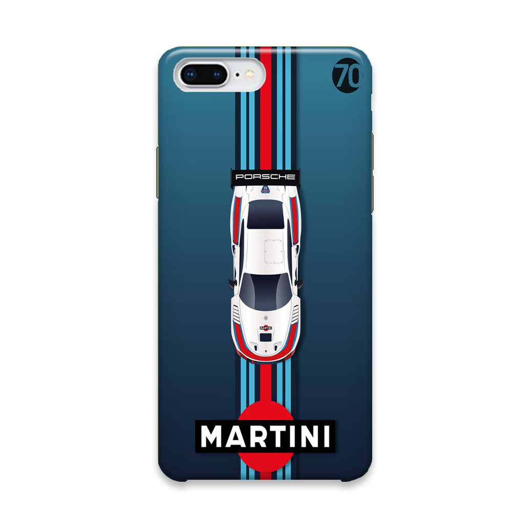 Porsche Martini Team Wall iPhone 8 Plus Case