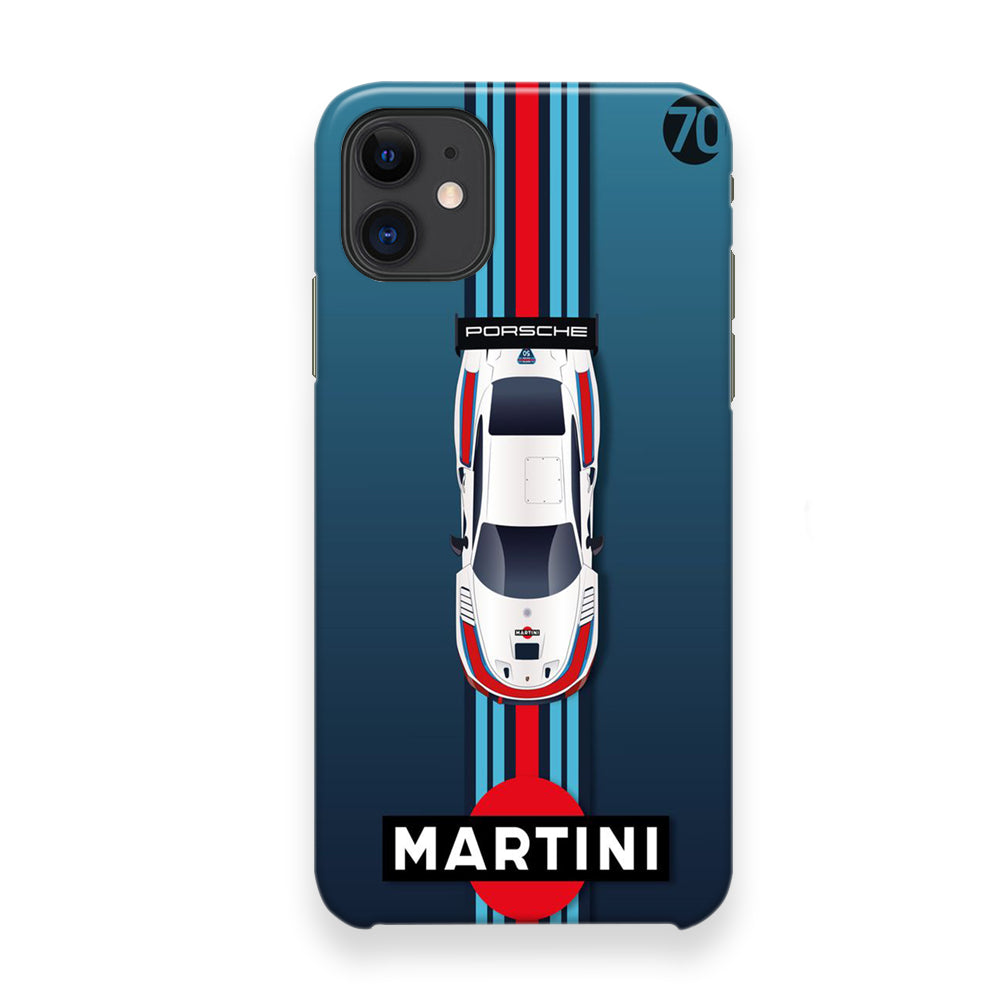 Porsche Martini Team Wall iPhone 12 Case