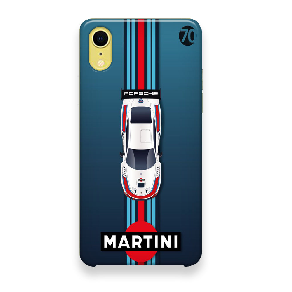 Porsche Martini Team Wall iPhone XR Case