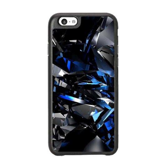 3D Black Blue Crystal iPhone 6 Plus | 6s Plus Case - Octracase