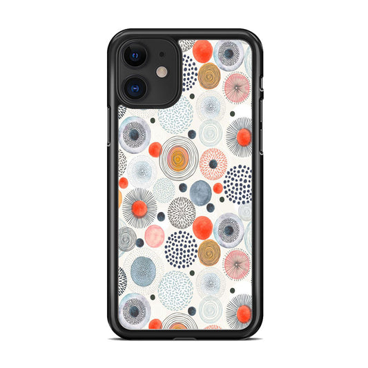 Abstrack Each Colour Polkadot iPhone 11 Case - Octracase