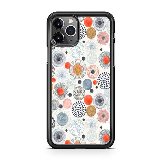 Abstrack Each Colour Polkadot iPhone 11 Pro Case