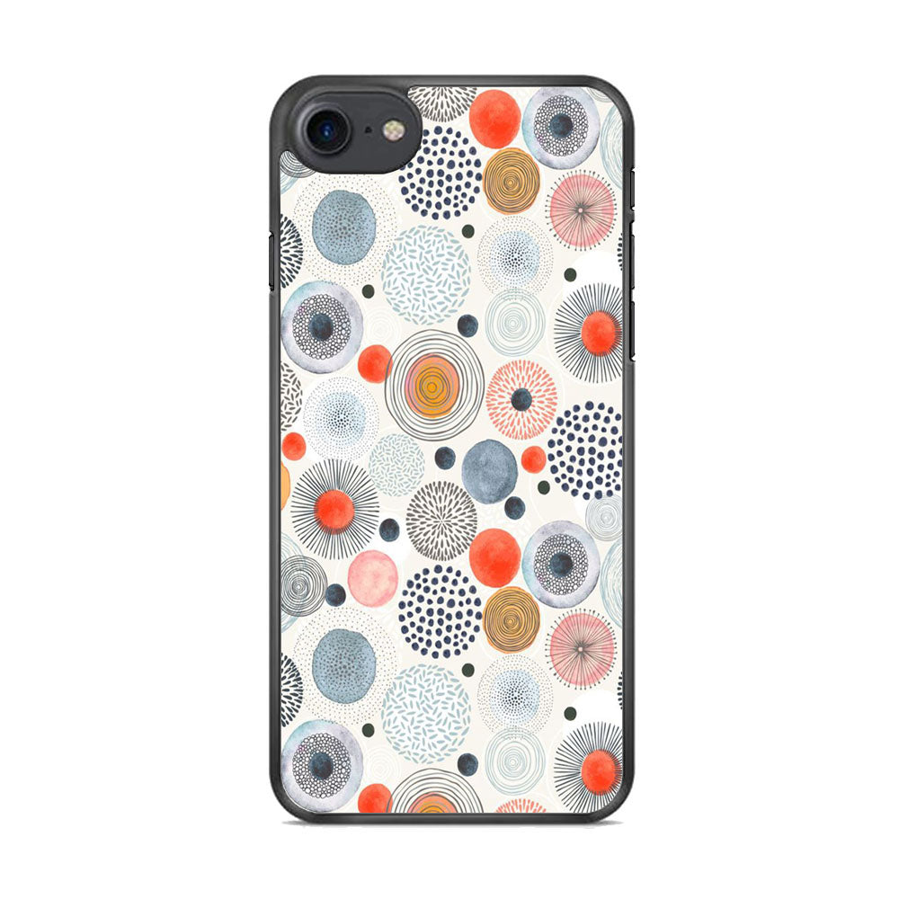 Abstrack Each Colour Polkadot iPhone 7 Case