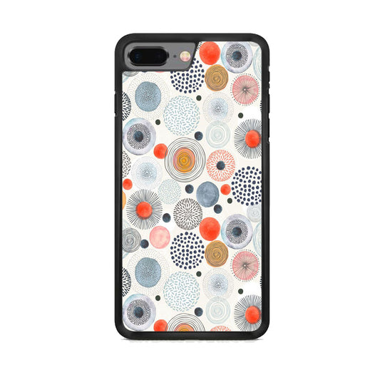 Abstrack Each Colour Polkadot iPhone 7 Plus Case